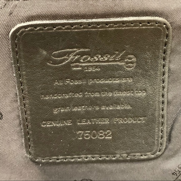 Fossil Vintage Leather Handbag - Picture 10 of 16
